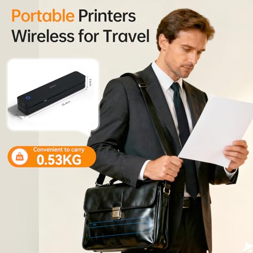 PRT 8.5x11 PRT-610PRO Monochrome Thermal Portable Printer