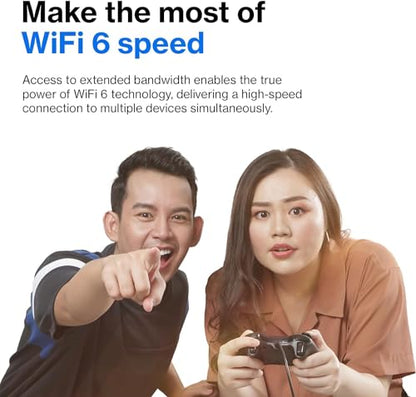 Linksys AX2200 Dual-Band Mesh Wi-Fi Router 2200 Mbps 1500 sq ft Wireless Connectivity