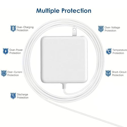 Fribug 85W T-Tip Power Adapter PA-85W AC to DC Charger for MacBook Pro 2012-2017
