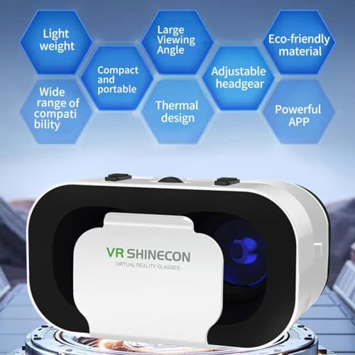 Sylpmoplar 4.7" to 6.5" cmVRglass02 3840x2160 90Hz LCD Virtual Reality Headset