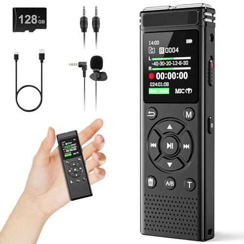 Tonfarb 136GB A20 Digital Voice Recorder with Noise Reduction