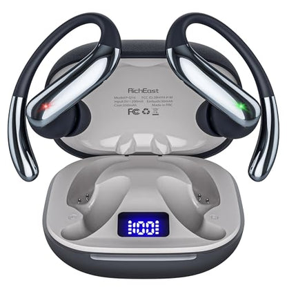 RichEast Earbud Translator P-Q16 Black 144 Languages 6.0 Touch Control Office Products