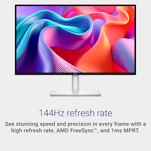 Dell 27 Inch S2725DSM QHD 2560x1440 144Hz IPS LCD Monitor