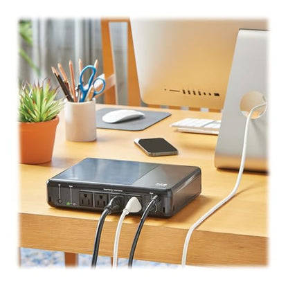 Tripp Lite 600VA UPS Battery Backup 120V 300W 4 Outlets Compact NEMA BC600R