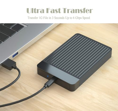 Tianken 120 GB 2.5-Inch External Hard Drive USB 3.1 Type C Serial ATA