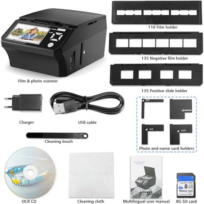 DigitPro Film & Photo Scanner M129A 1080P USB