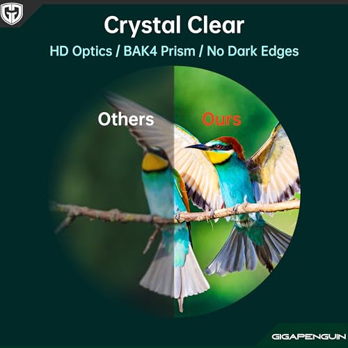 GIGAPENGUIN 52mm GN-5201 15x Roof Prism Binoculars