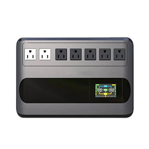 Gitroso 1000VA 500W Rack Uninterruptible Power Supply UPS GF1000