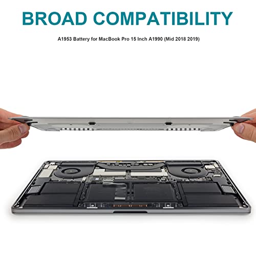TREE.NB A1953 Laptop Battery 83.6Wh 11.4V Lithium Ion Compatibility