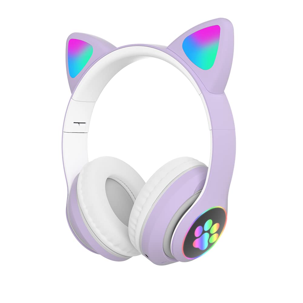 TOKANI 30 Ohms Purple Headphones Over Ear Active Noise Cancellation Bluetooth & Wired 1 Count
