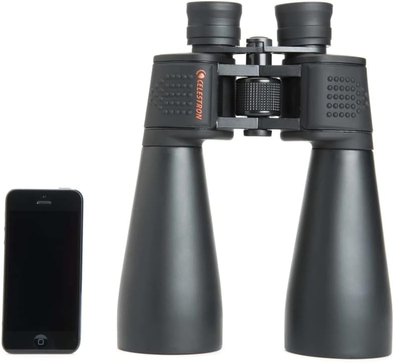 Celestron 15x70mm 71009-CGL Porro Prism Binoculars, Center Focus, Manual Focus, Water Resistant