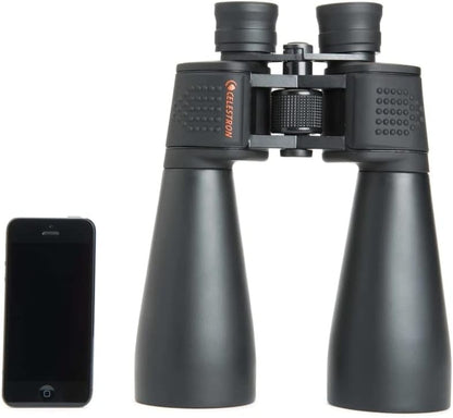 Celestron 15x70mm 71009-CGL Porro Prism Binoculars, Center Focus, Manual Focus, Water Resistant