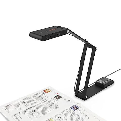 VIISAN VS13AI 13MP 4K Document Camera USB Flexible Adjustable Stand AI-Noise Reduction Microphone