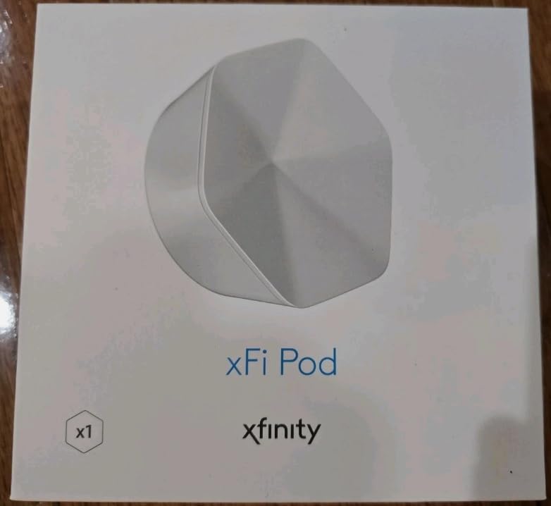 Xfinity 4" x 4" x 2" xFi Pod 837689003950 Tri-Band Wireless Router