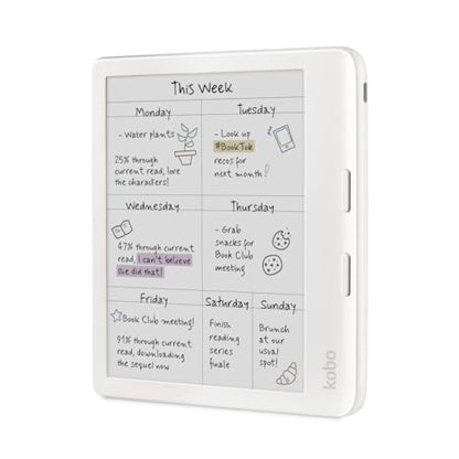 Kobo 7" N428-TP-WH-S-CK 1680x1264 Electronic Ink eReader