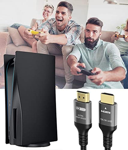 Ubluker 5 Feet UB1515 HDMI Cable 48Gbps 240Hz Male-to-Male