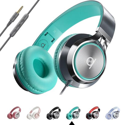 ARTIX CL750 On-Ear Headphones with Built-In Microphone—32 Ohms Impedance, Dynamic Driver, 40 mm Driver Size, 20 Hz - 20 kHz Frequency Response, Wired Connectivity