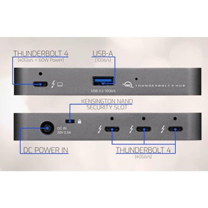 OWC Thunderbolt Hub W125947845 5 Port Data Transfer Hub