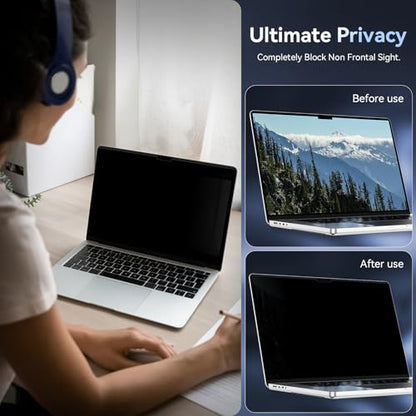 Protescreen 14 Inch MacBook Pro Privacy Screen Filter Anti-Glare Scratch Resistant Matte