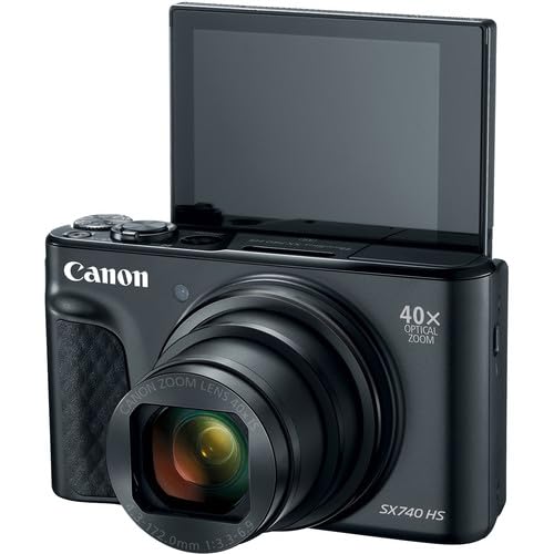 Canon PowerShot SX740 HS Compact Camera 20.3 MP 4K UHD Optical Zoom 40x