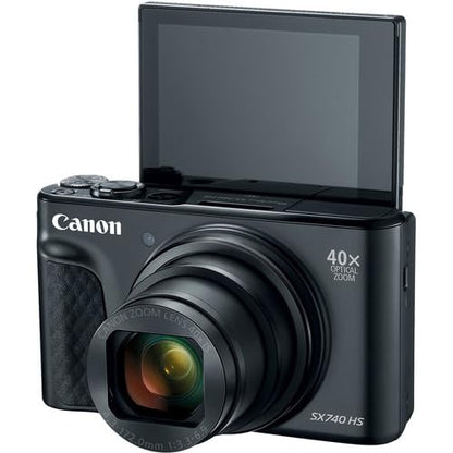 Canon PowerShot SX740 HS Compact Camera 20.3 MP 4K UHD Optical Zoom 40x