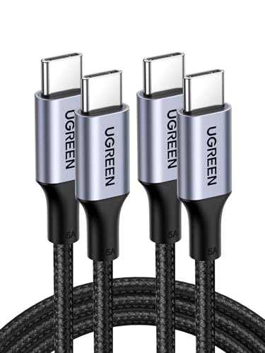 UGREEN 3.3FT USB Type C Cable 100W Fast Charge Male-to-Male Compatible with USB C Devices