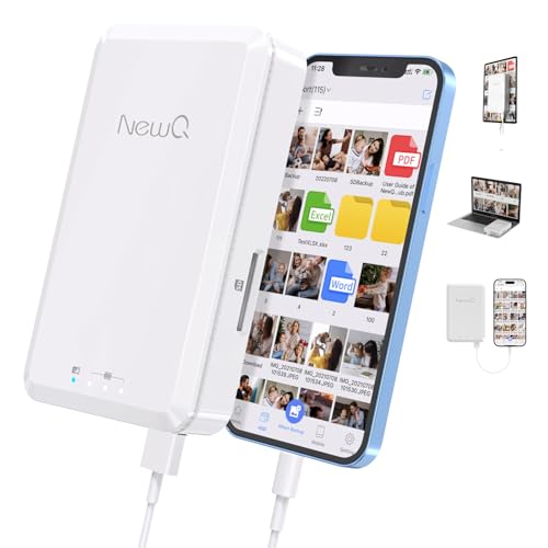 NEWQ 2TB B0BBZV6PS6 Portable External Hard Drive USB 2.0/3.0 for Smartphones and Computers