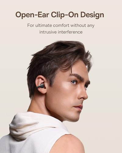 Baseus Open Ear design PM138 Wireless Earbuds with Adaptive Noise Cancellation and 40 Hour Playtime