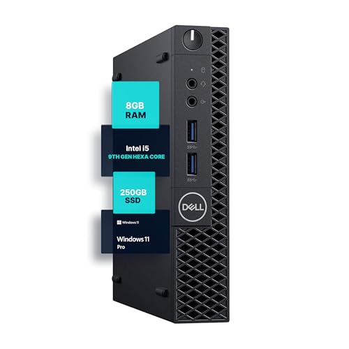 Dell 12.1 x 13.3 x 4 inches Optiplex 3070 Micro | 3840 x 2160 | Mini PC | Windows 11 Pro