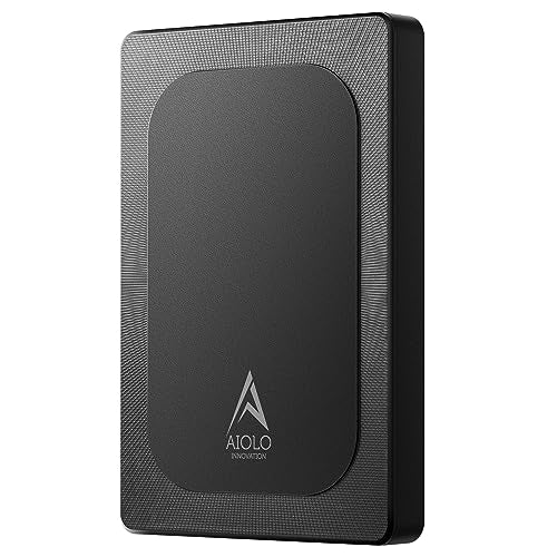 Aiolo Innovation 500GB External Hard Drive A4 5400RPM USB 3.0 Portable HDD