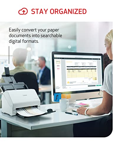 Canon imageFORMULA R30 Document Scanner USB 600 dpi 10W 24 Bits ADF