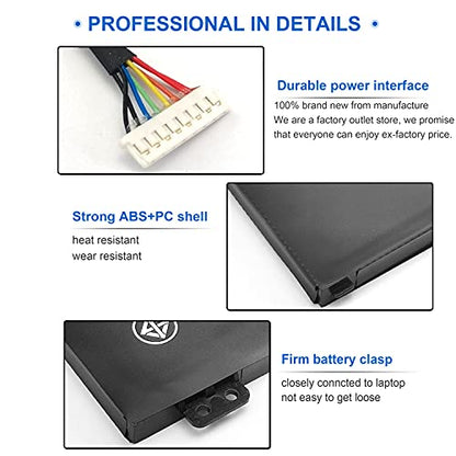 Wymisnit 15.4V 5875mAh AP18E7M AP18E8M Lithium Ion Battery for Acer Nitro 5, Nitro 7, Predator Helios 300, Triton 300 Series