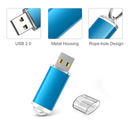 RAOYI 1GB USB 2.0 Flash Drive Model U215BL1G-10 Bulk Pack
