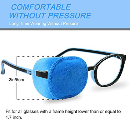 Hecaty 4 Count HL-KidEyePatchBu FBA Medical Eye Patch