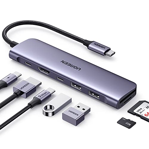 UGREEN 7-Port USB-C Hub Model 15214 4K HDMI 100W Power Delivery