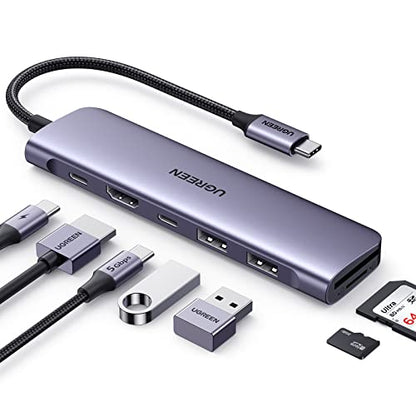 UGREEN 7-Port USB-C Hub Model 15214 4K HDMI 100W Power Delivery