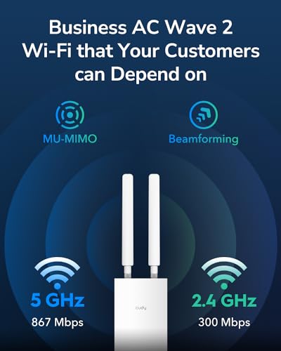Cudy Outdoor AC1200 AP1300-Outdoor Dual-Band Wireless Access Point