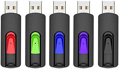 RAOYI 5 Pack 64GB USB 2.0 Flash Storage Device
