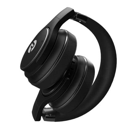 Raycon Over Ear Headphones RBE775-23E-BLA Wireless Bluetooth with Active Noise Cancellation, IPX 4 Water Resistant, 38 Hour Battery Life