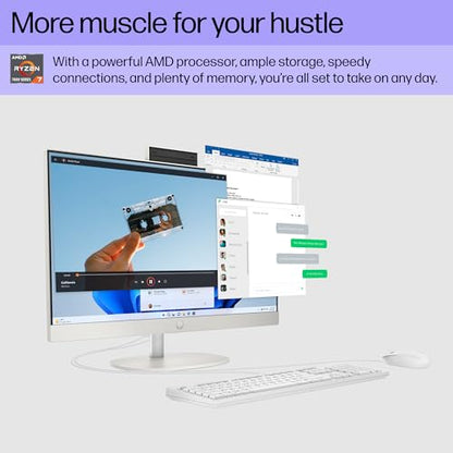 HP 23.6 inch 24-cr0032 1920x1080 Display All-in-One PC
