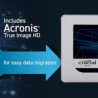 Crucial 500GB CT500MX500SSD1 560MB/s 2.5-Inch Solid State Drive