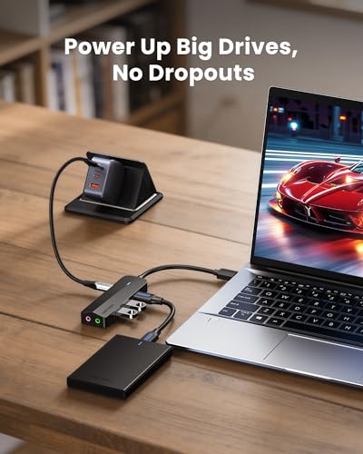 VENTION USB 3.0 Hub 3 Ports USB Audio Adapter