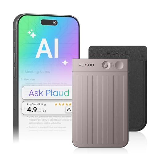 Plaud 0.12" NB-100 64GB AI Voice Recorder
