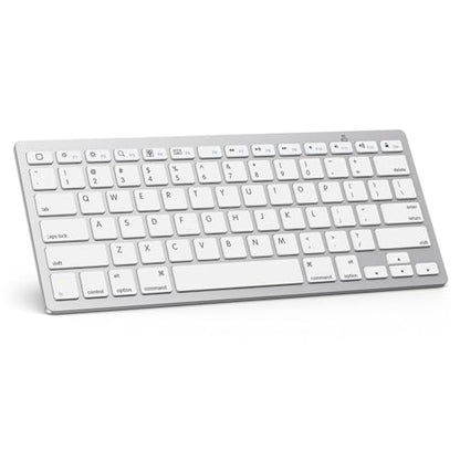 OMOTON Wireless Bluetooth Keyboard KB066 QWERTY Ambidextrous Aluminum Tablet Accessory
