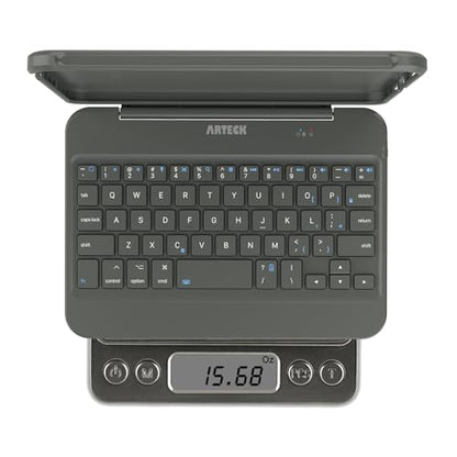 Arteck 8" x 5.9" A17 Pro iPad Mini Keyboard Case Bluetooth Rechargeable QWERTY