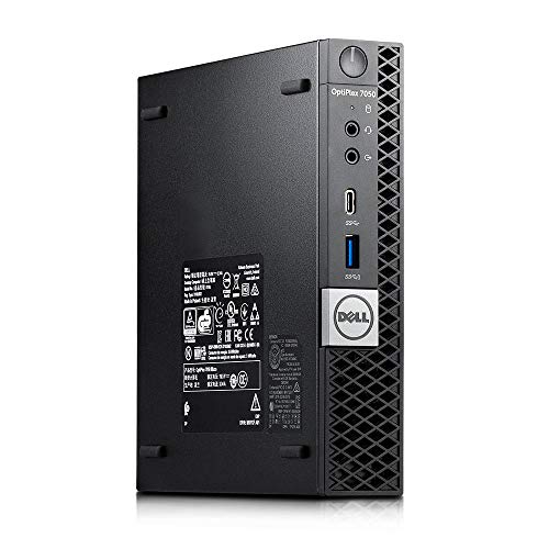 Dell OptiPlex 7050 Micro PC, Intel Quad Core i5-6500T 3.1GHz, 16GB DDR4, 256GB SSD, Windows 11 Pro, Mini