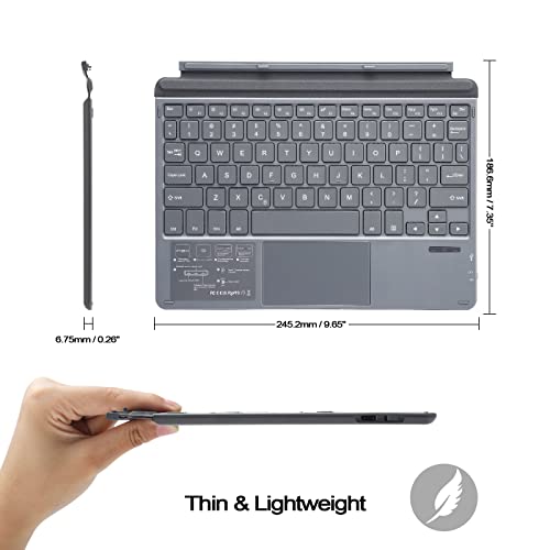 Qulose Surface Go 3/2/1 Keyboard Case JL001 - Scissor Switch QWERTY Bluetooth