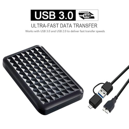 Tianken 1TB TK-EHDLG1030 USB 3.0 External Hard Drive 2.5-Inch