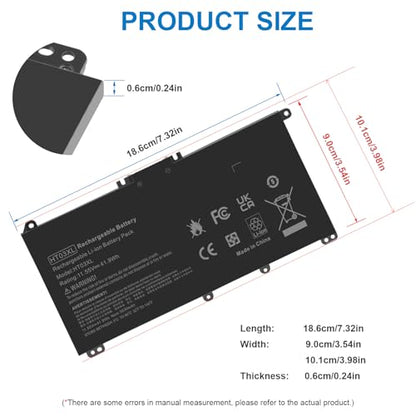 Fancy Buying HT03XL 11.55V 41.9WH Lithium Polymer Laptop Battery