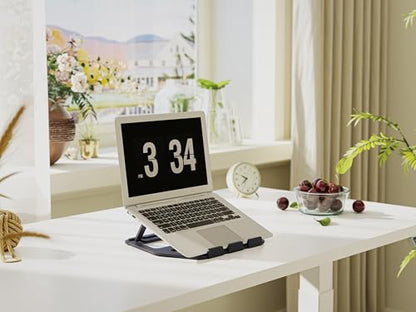 Amazon Basics 13inch NCS201-B Stand 18° Tilt Foldable Aluminum Laptop Stand